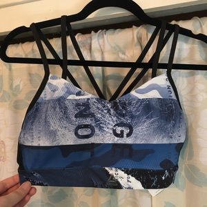 NWT Reebok Sports Bra strappy back